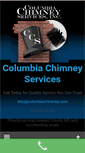 Mobile Screenshot of columbiachimney.com